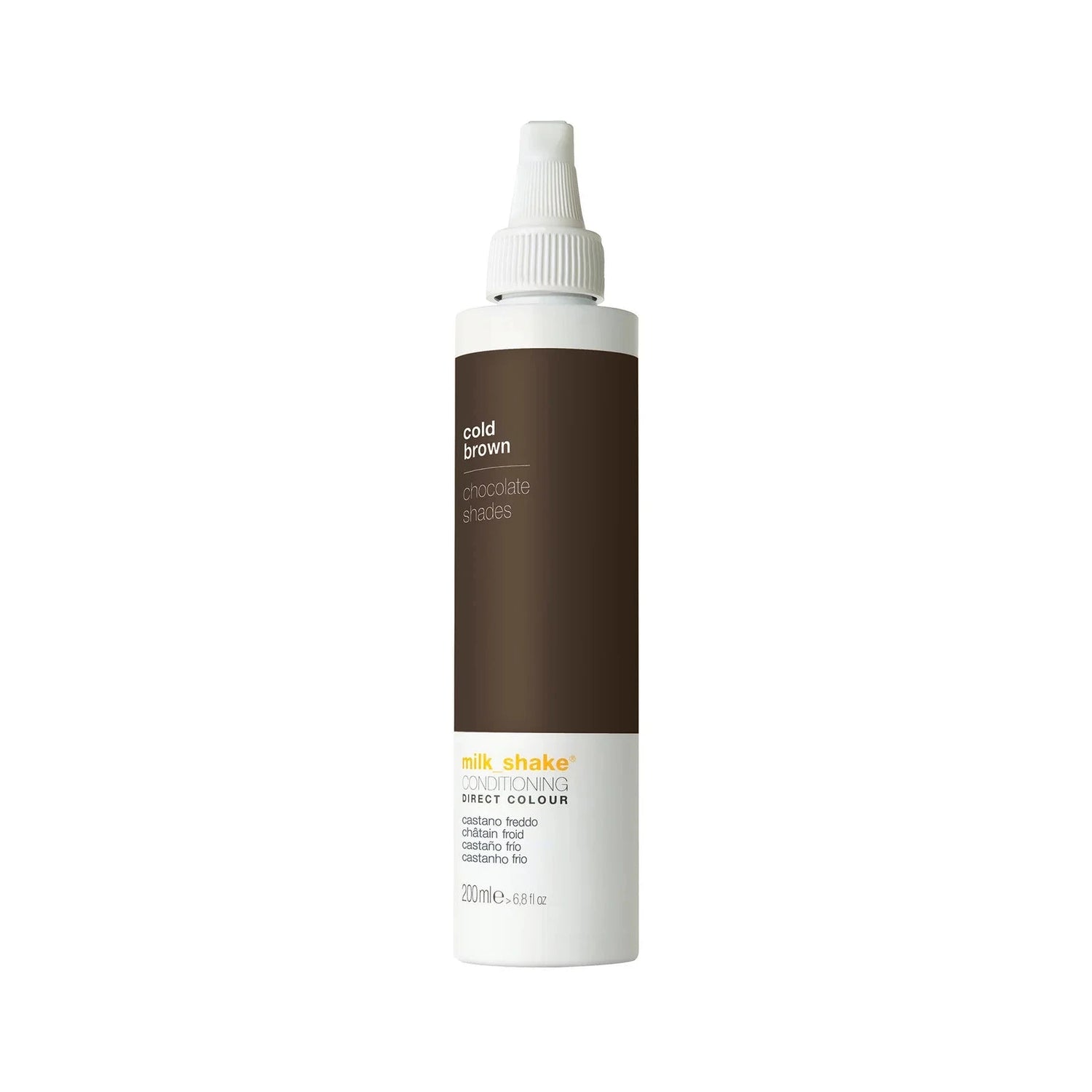 Milk Shake, Direct Colour, Ammonia-Free, Hair Colour Conditioner,  Cold Brown, 200 ml