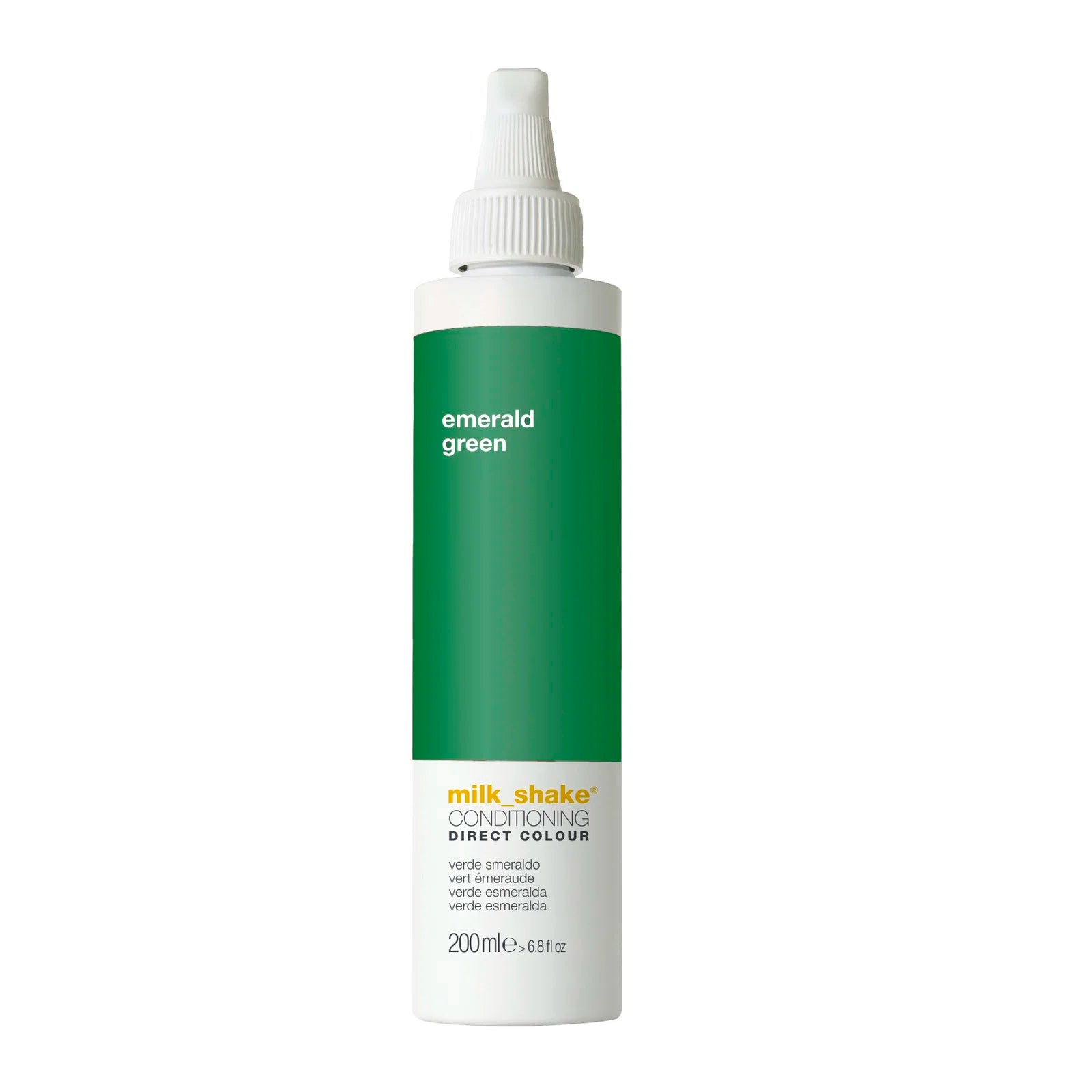 Milk Shake, Direct Colour, Ammonia-Free, Hair Colour Conditioner,  Emerald Green, 200 ml