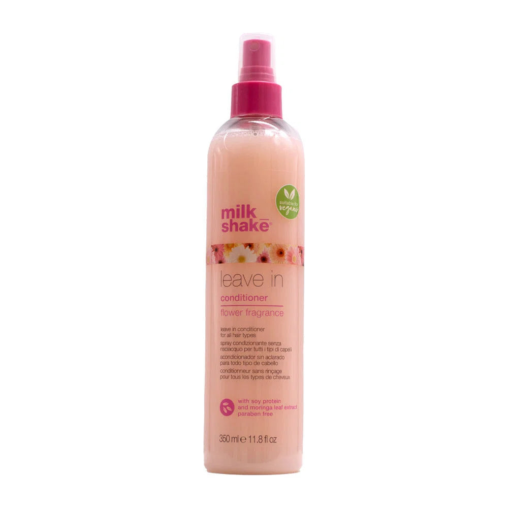 Milk Shake, Flower Fragrance, Soy Protein, Hair Leave-In Conditioner, For Conditioning, 350 ml
