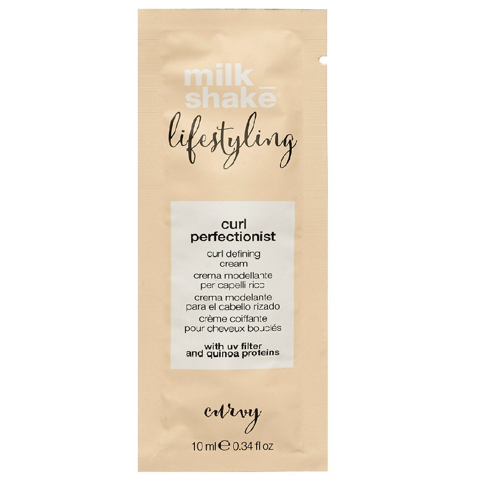 Milk Shake, Lifestyling Curl Perfectionist, Organic Fruit Extracts, Hair Styling Cream, 10 ml