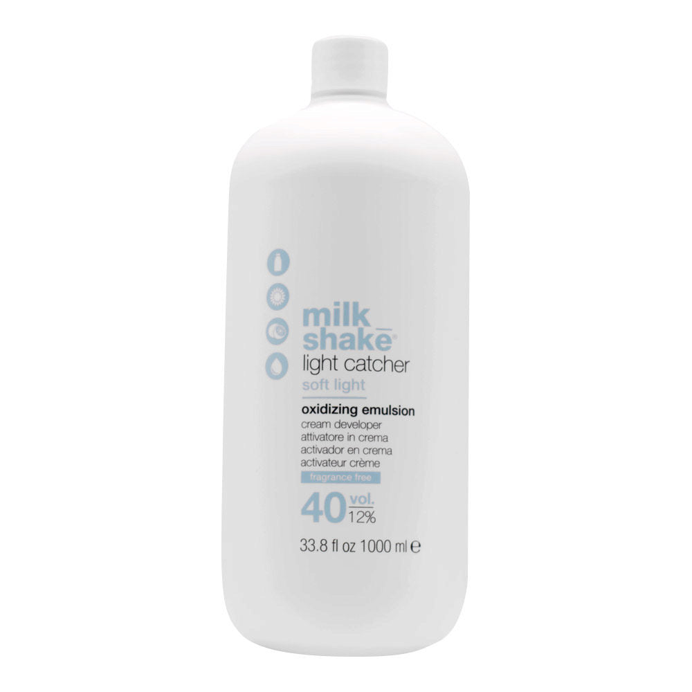 Milk Shake, Light Catcher, Lightening, Hair Oxidant Lotion, 12, 40 vol, 1000 ml