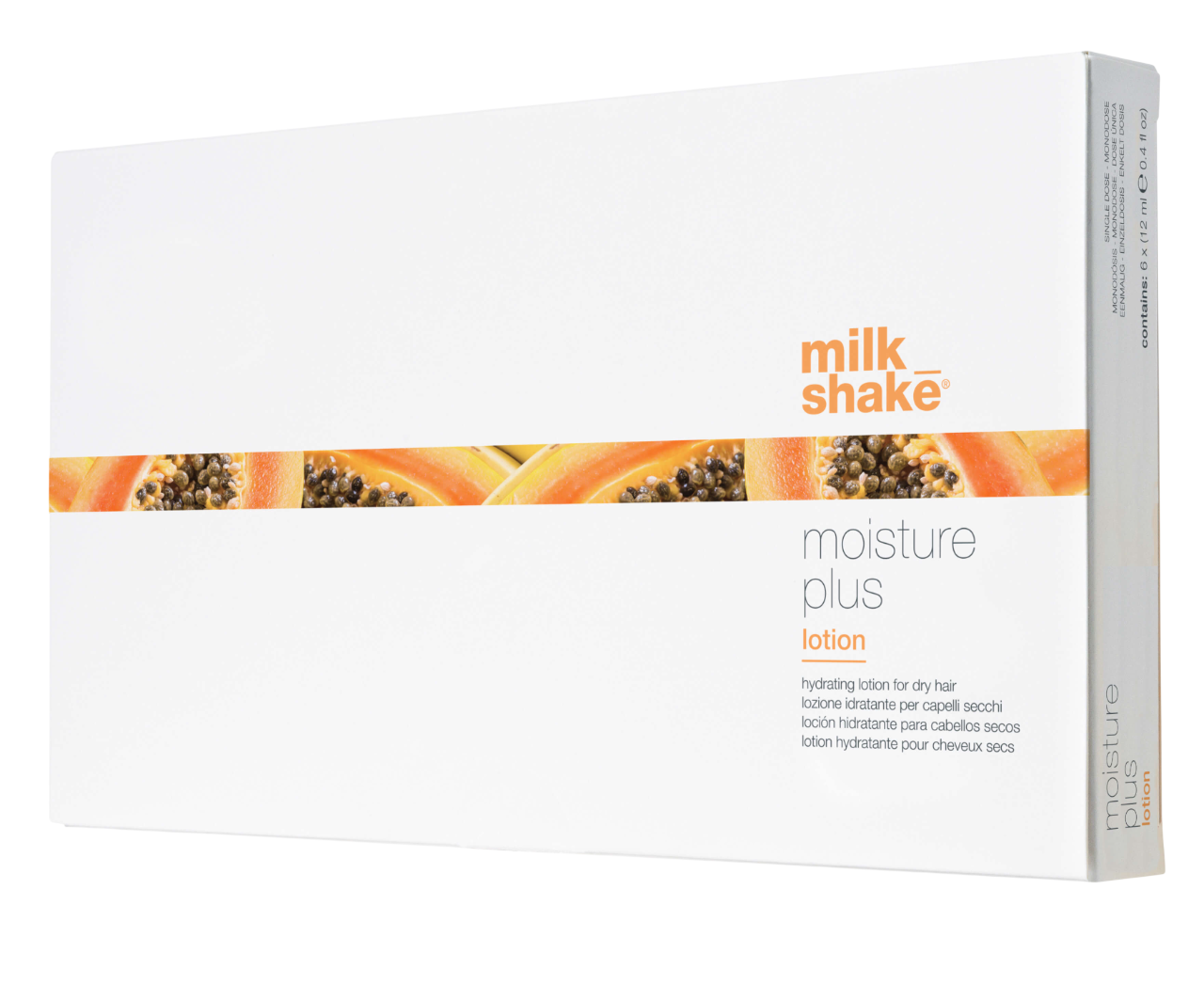 Milk Shake, Moisture & More, Paraben-Free, Hair Lotion Treatment, Deeply hydrates, 12 pcs, 144 ml