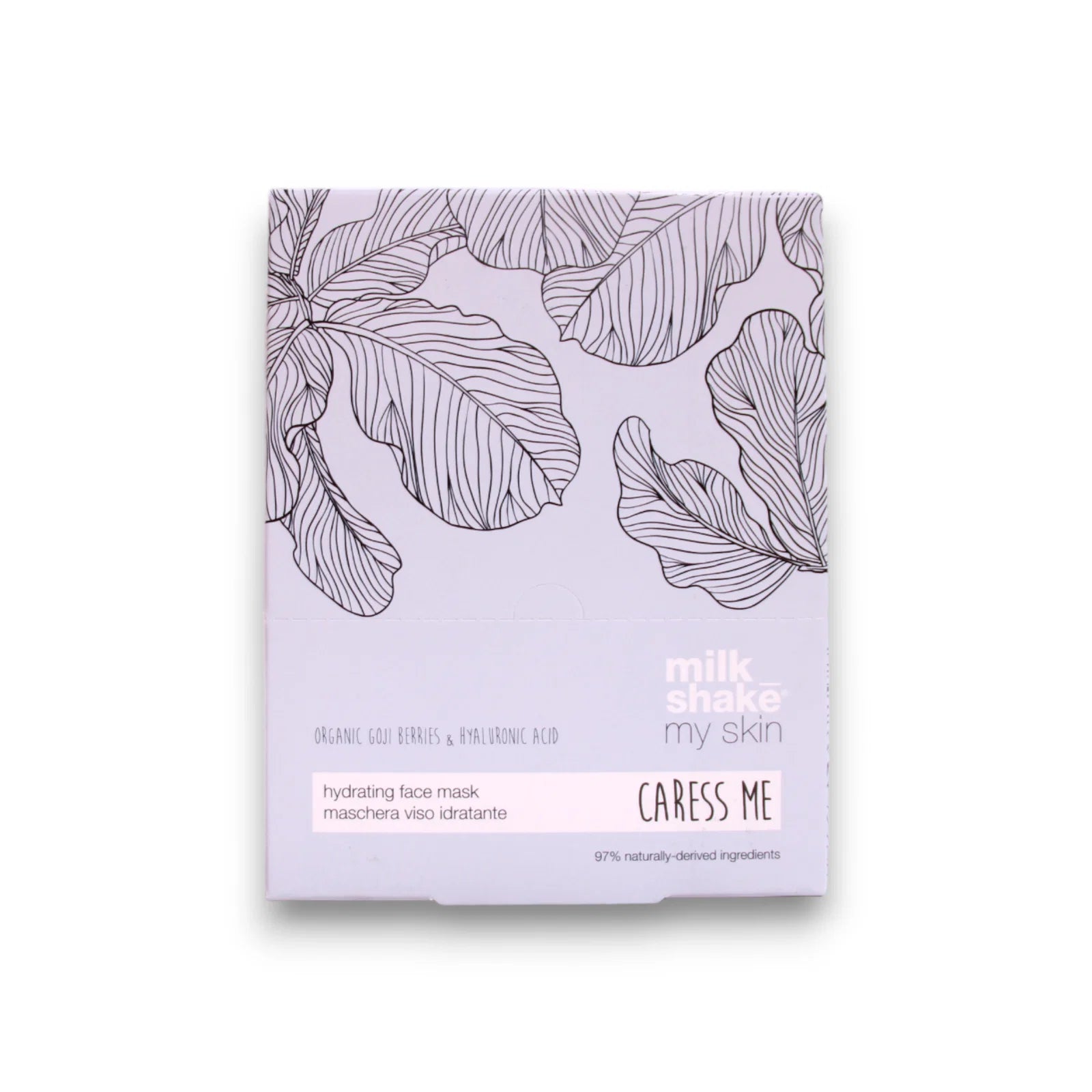 Milk Shake, My Skin Caress Me, Hyaluronic Acid, Hydrating, Sheet Mask, For Face, Day, 28 g