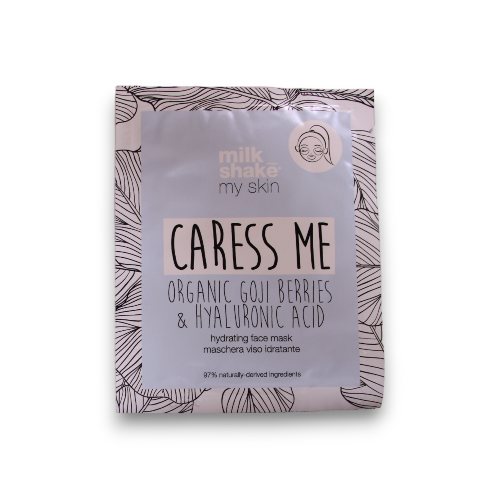 Milk Shake, My Skin Caress Me, Hyaluronic Acid, Hydrating, Sheet Mask, For Face, Day, 28 g