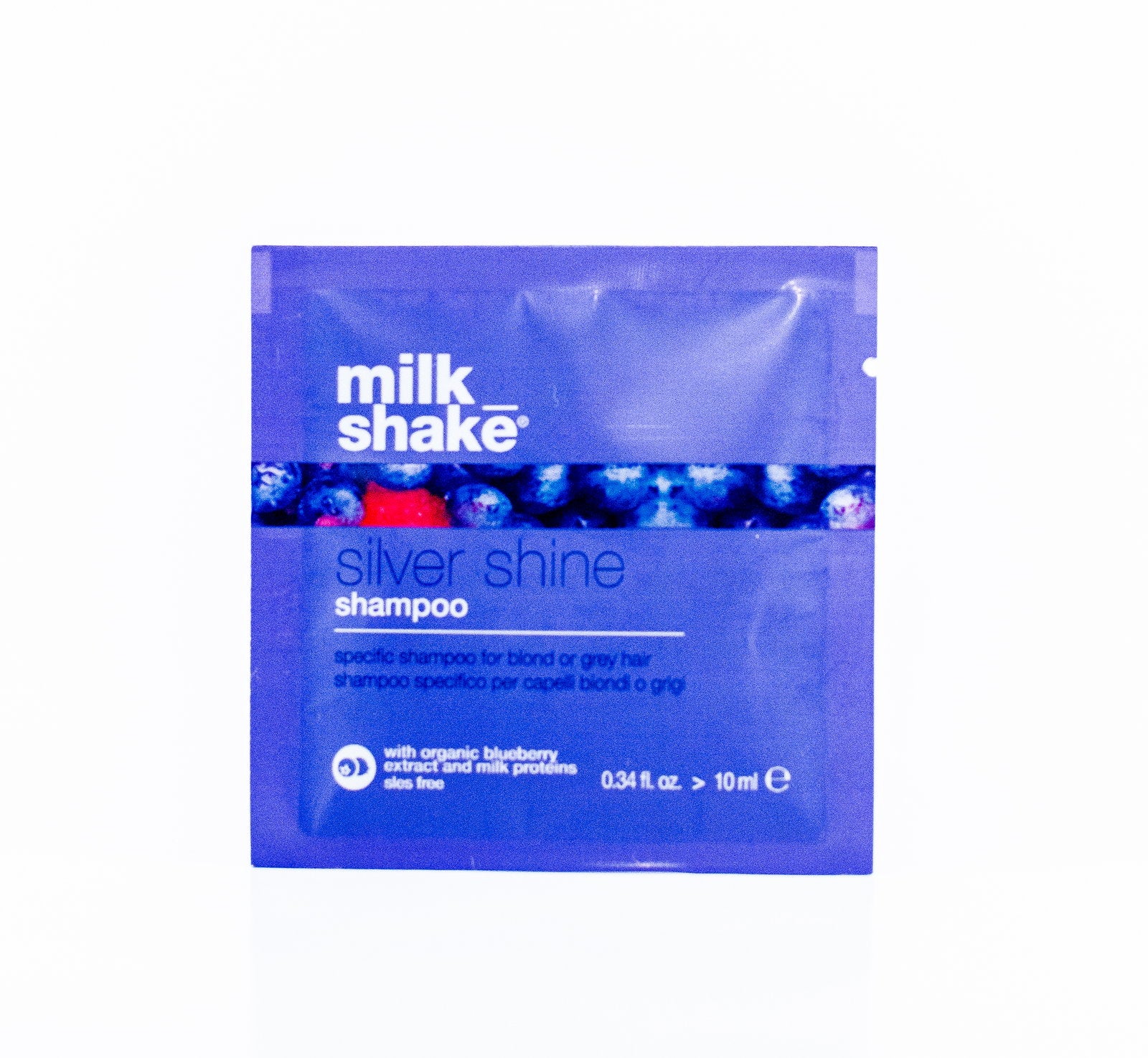 Milk Shake, Silver Shine, Hair Shampoo, For Neutralisation Of Yellow Tones, 10 ml