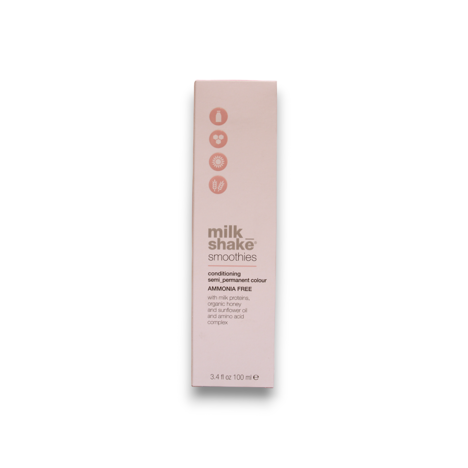 Milk Shake, Smoothies, Ammonia-Free, Semi-Permanent Hair Dye, 5.65R , 100 ml