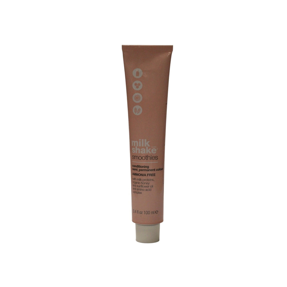 Milk Shake, Smoothies, Semipermanent Hårfarve, 7.08 Natural Moka Medium Blond, 100 ml