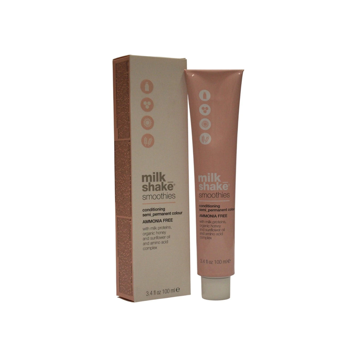 milk_shake Smoothies Plejende Semipermanent Hårfarve 9.7 Meget Lys Lilla Blond 100 ml