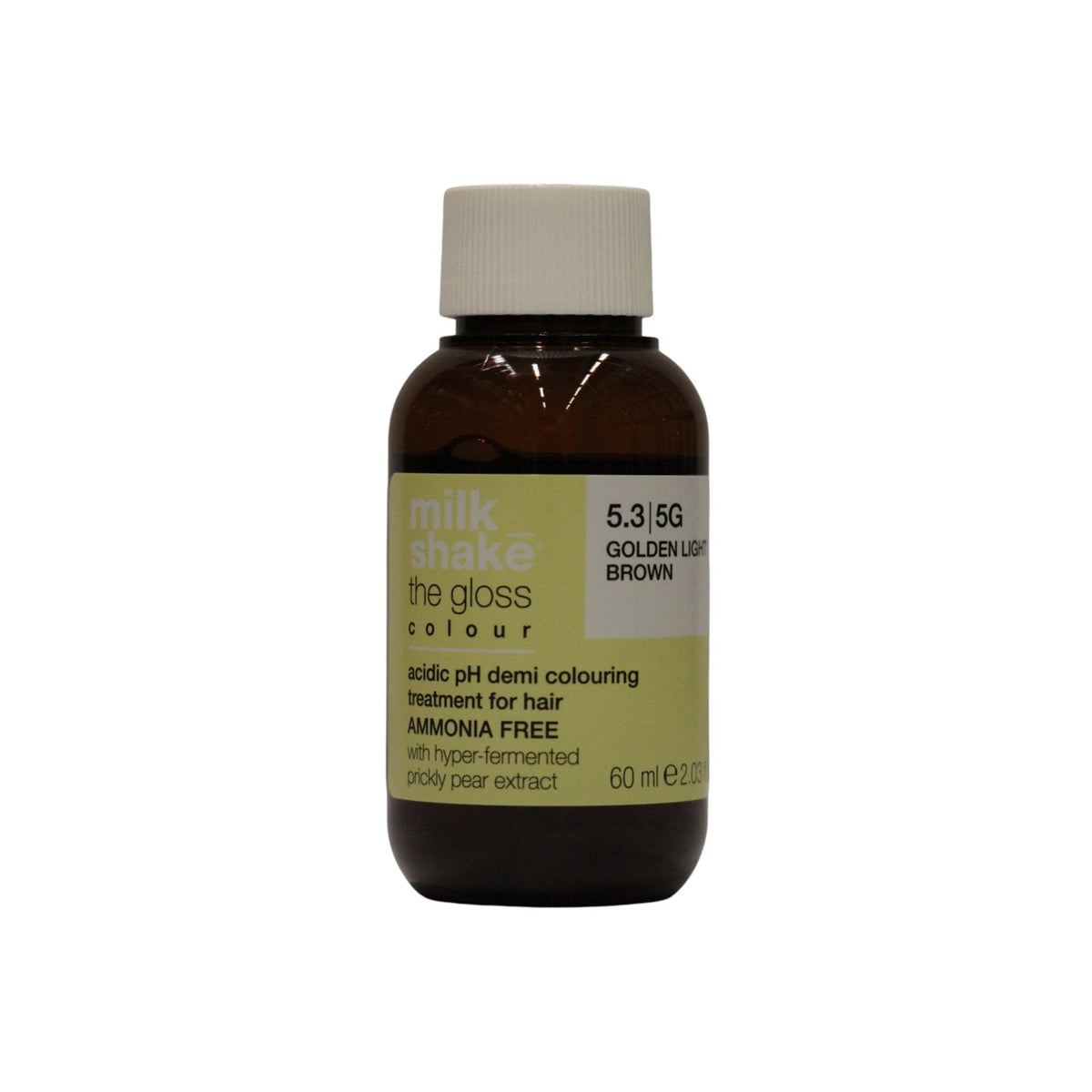Milk Shake, The Gloss Acidic pH Demi-Permanent Colour, Semi-permanent hårfarve, 5.3 , 60 ml