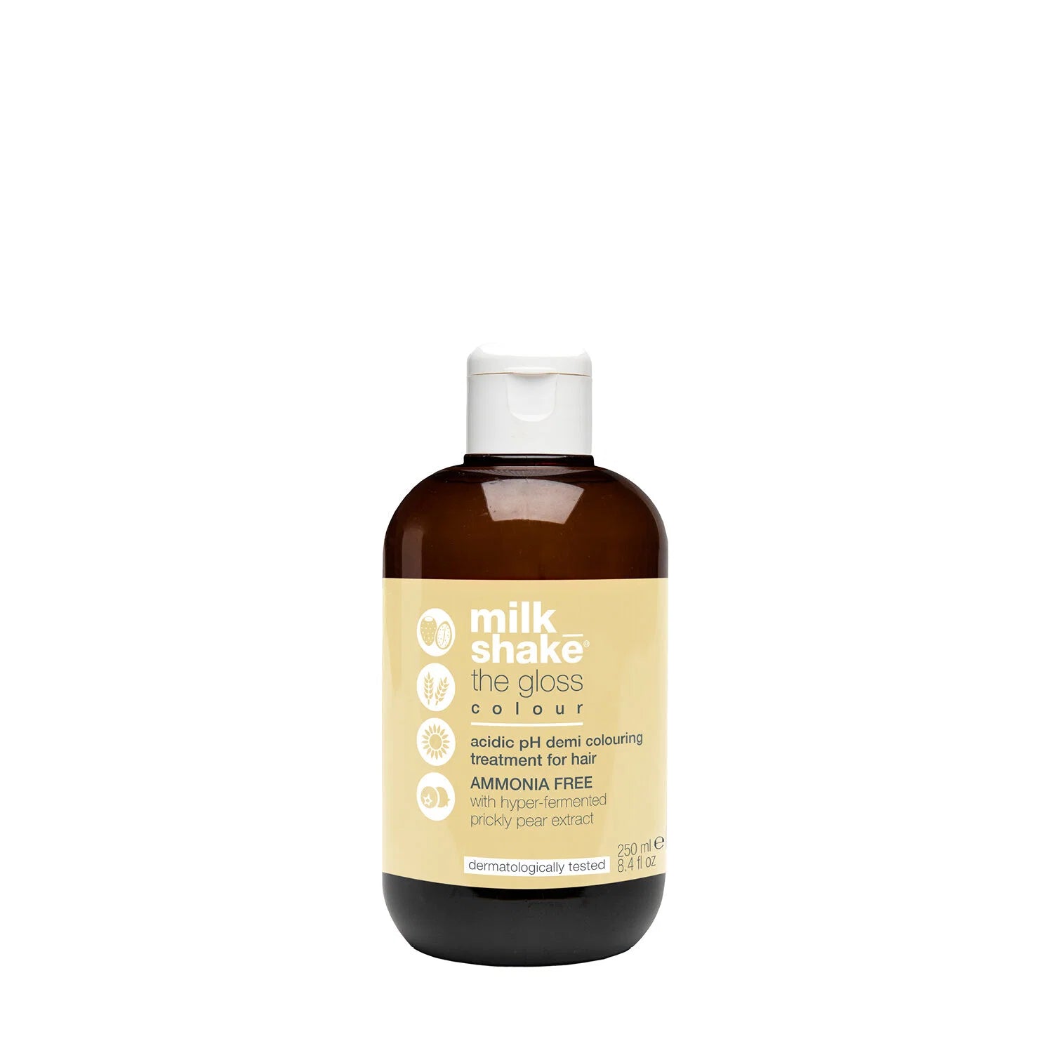 Milk Shake, The Golss Acidic pH, Demi-Permanent Hair Dye, 4 Castano, 60 ml