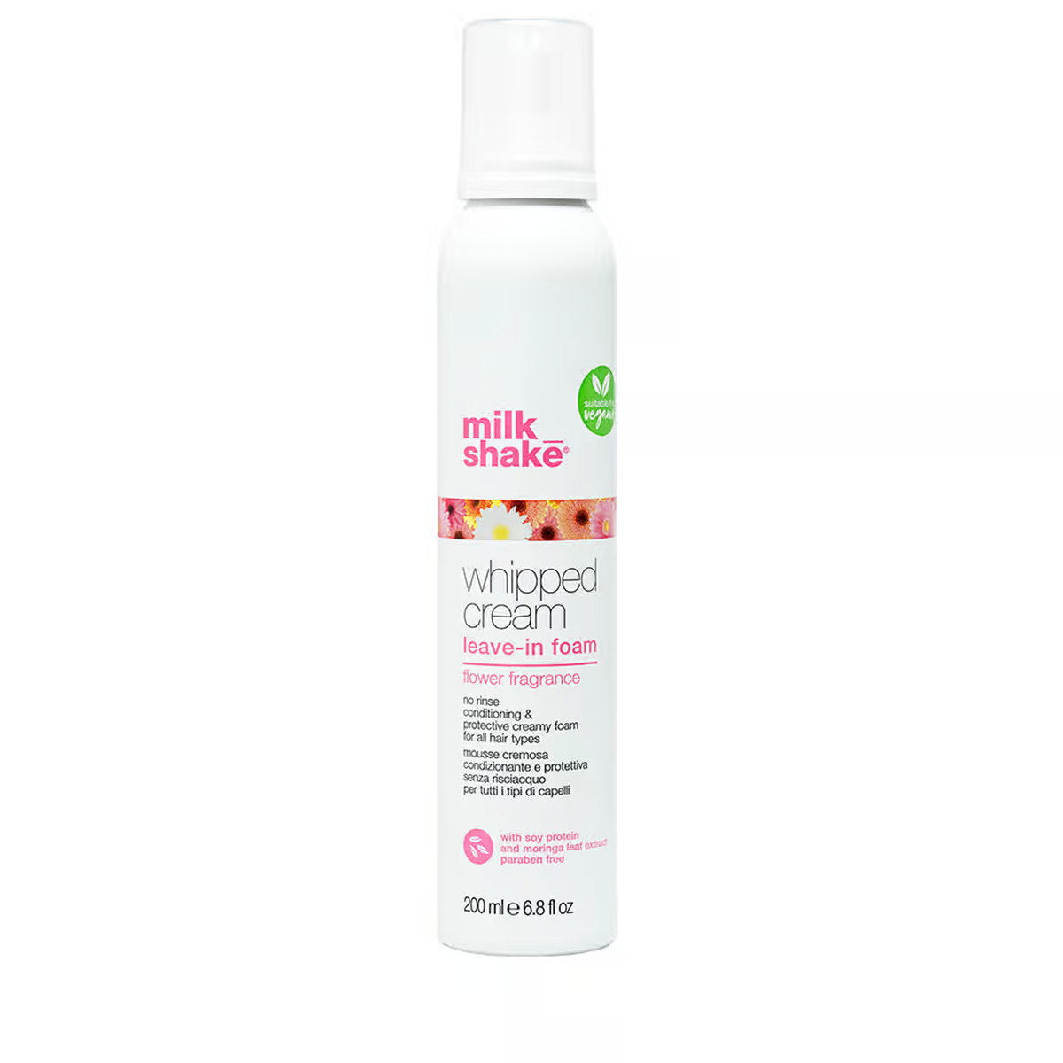 Milk Shake, Whipped Cream, Hair Leave-In Foam Conditioner, For Hydration, 200 ml