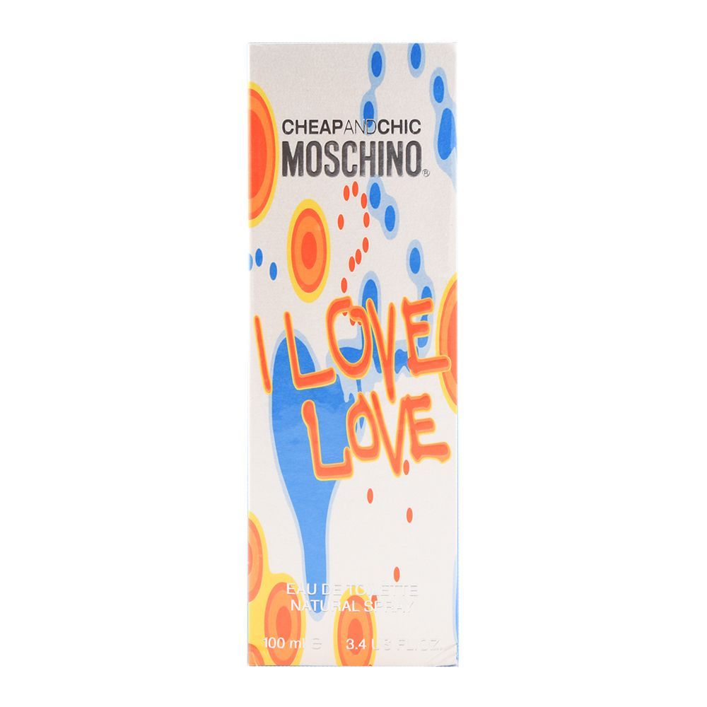 Moschino, Cheap & Chic - I Love Love, Eau De Toilette, For Women, 100 ml