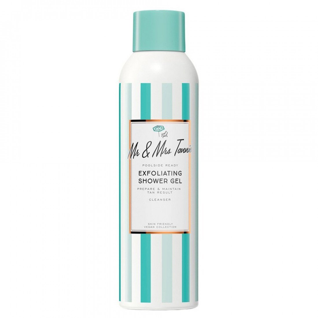 Mr & Mrs Tannie, Mr & Mrs Tannie, Aloe Vera, Exfoliating, Shower Gel, For All Skin Types, 200 ml