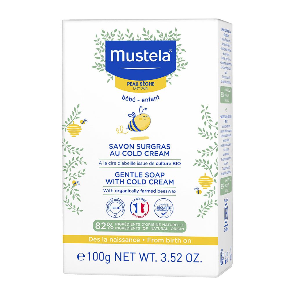 Mustela Mild sæbe med kuldecreme - 100 g