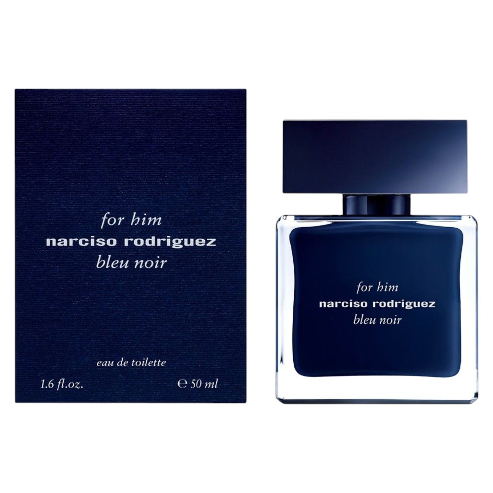 Narciso Rodriguez, Bleu Noir, Eau De Toilette, For Men, 50 ml