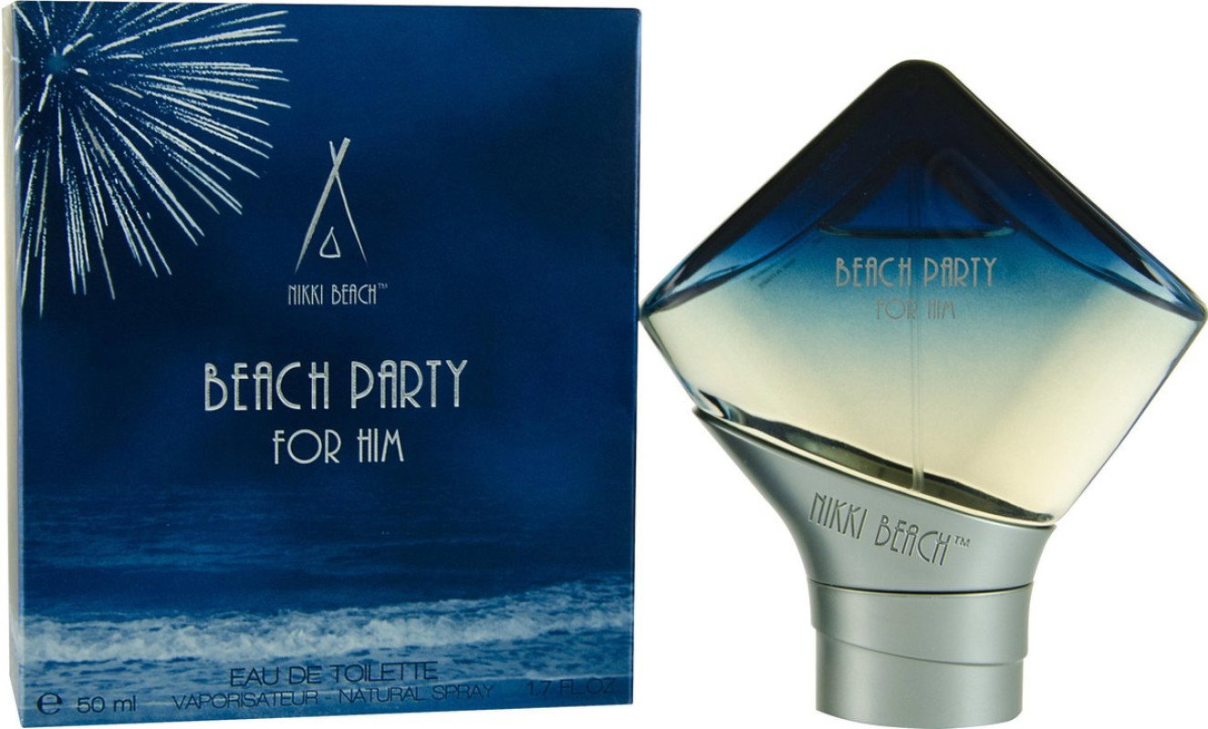 Nikki Beach, Beach Party, Eau De Toilette, For Men, 50 ml