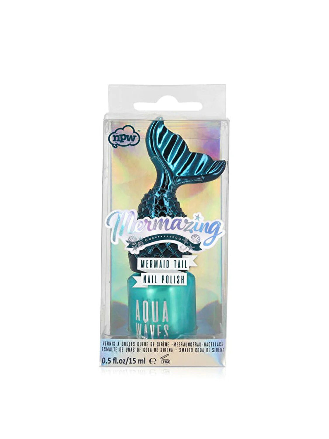 Npw, Mermazing, Nail Polish, Mermaid Tail, 15 ml