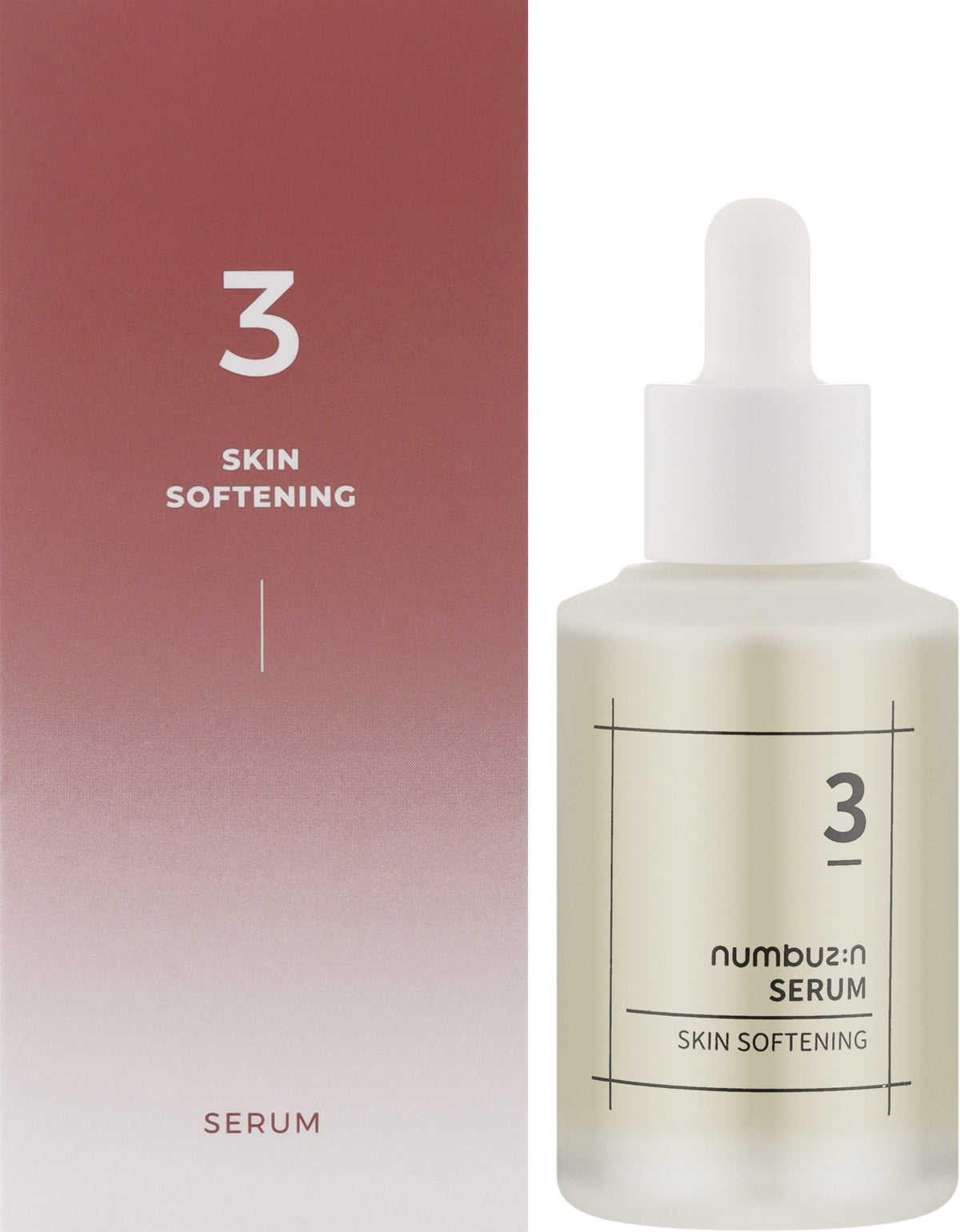 Numbuzin, No. 3 Skin Softening, Softening, Serum, For Face, 50 ml