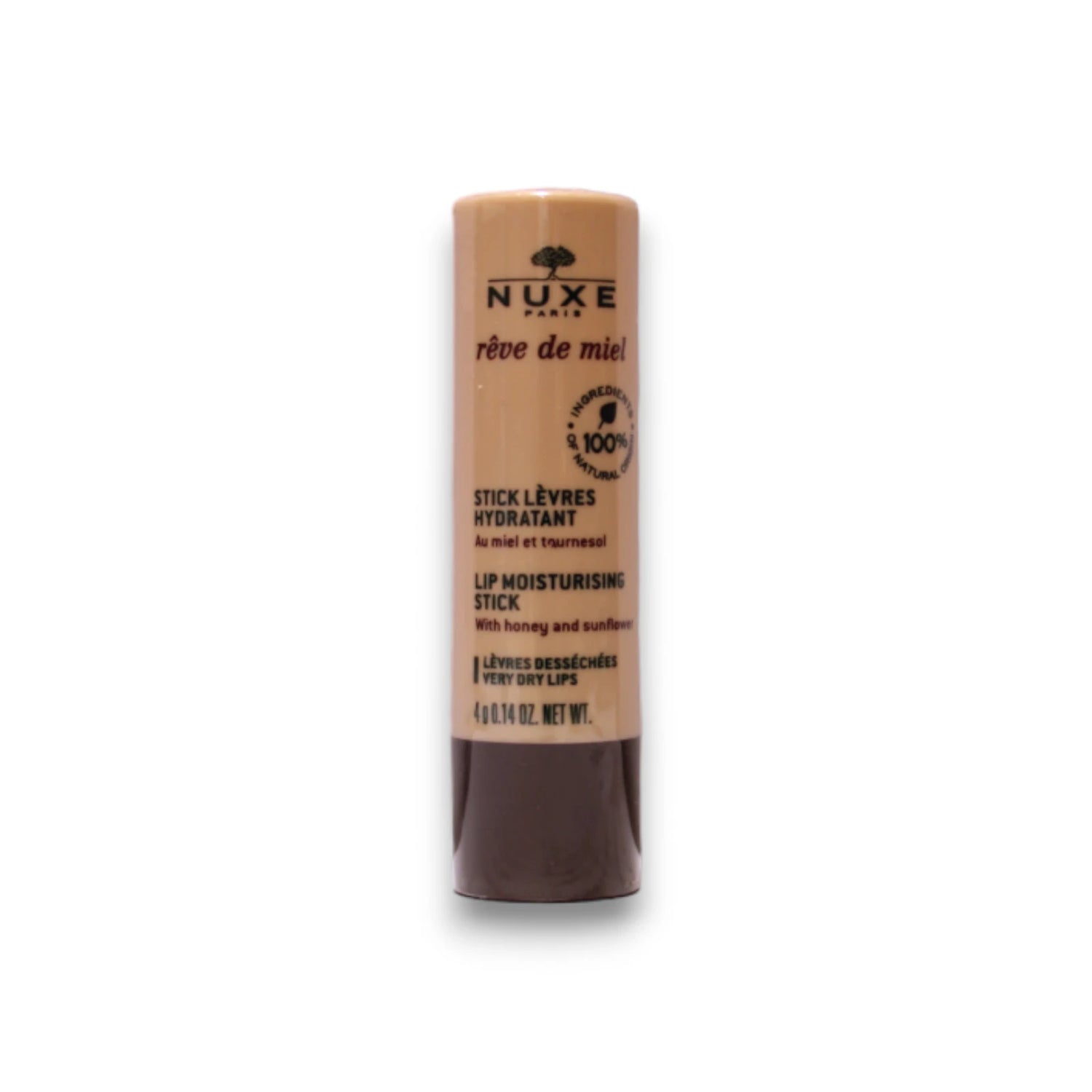 Nuxe, Reve de Miel, Vegan, Hydrating, Lip Balm, 4 g