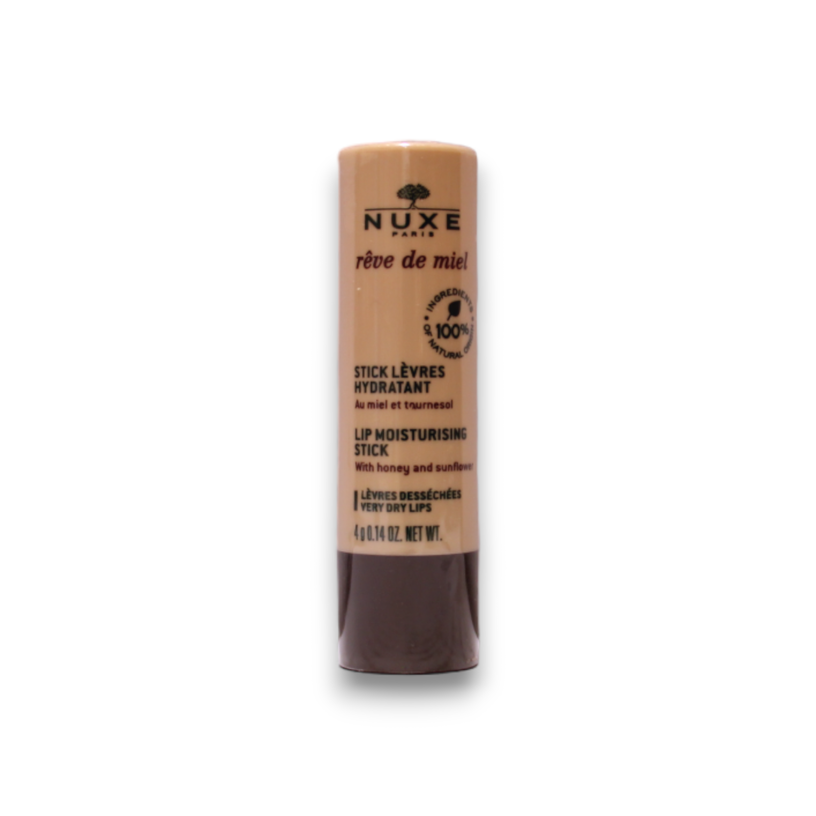 Nuxe, Reve de Miel, Vegan, Hydrating, Lip Balm, 4 g