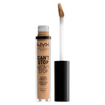 Nyx, Can't Stop Won't Stop, Cruelty-Free, Full Coverage, Liquid Concealer, Soft Beige, No, 3.5 ml