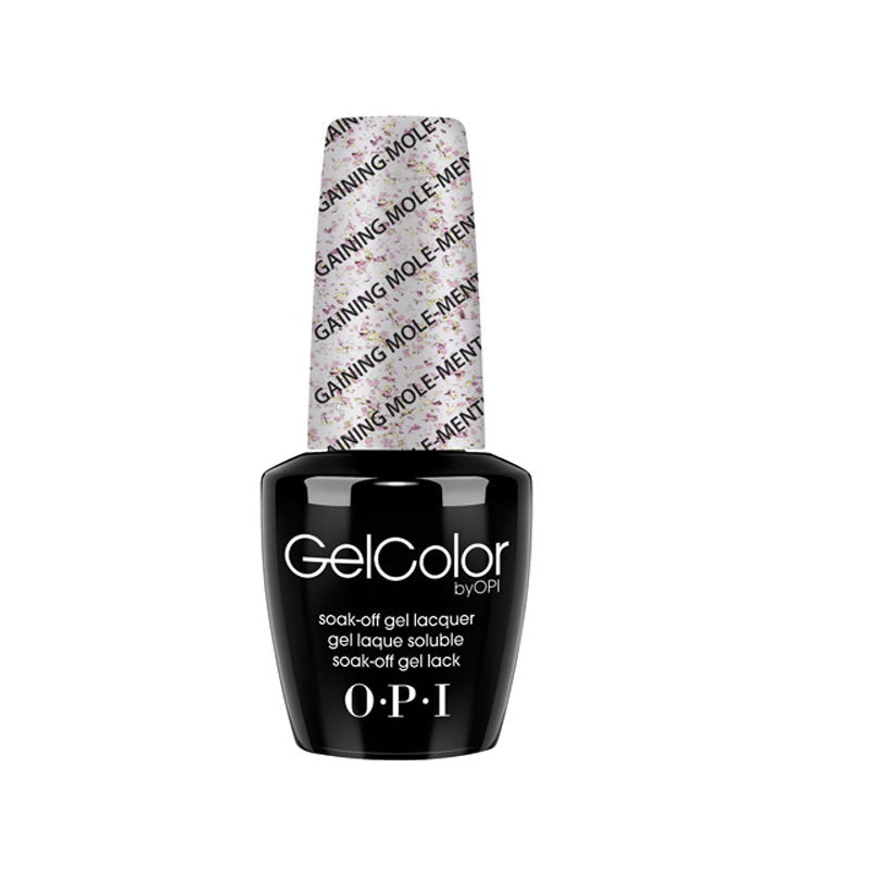 Opi, Gel Color, Semi-Permanent Nail Polish, GC M80, Gaining Mole-Mentum, 15 ml *Tester