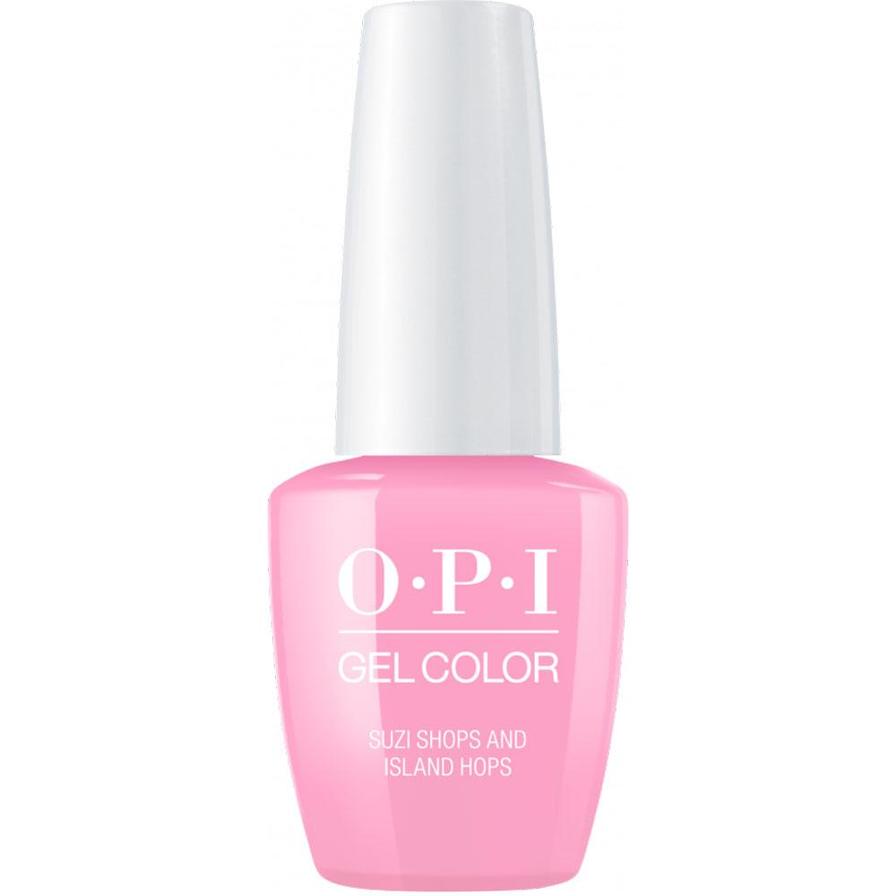Opi, Gel Color, Semi-Permanent Nail Polish, Suzi Shops & Island Hops, 15 ml