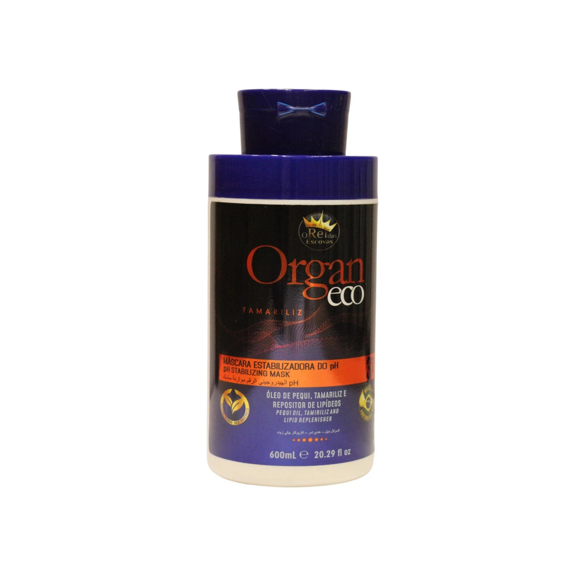 Organ Eco, Organ Eco Stabilizing, hårbehandlingscrememaske, til beskyttelse & stabilitet, 600 ml