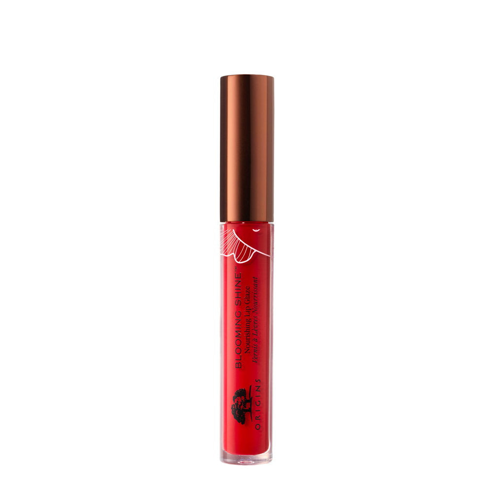 Origins, Blooming Shine, Lip Gloss, 04, Zinnia Zing, 2.6 ml
