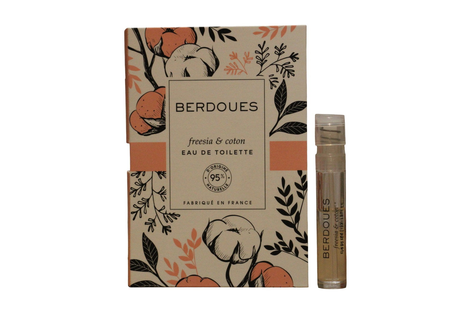 Parfums Berdoues, Freesia & Coton, Eau De Toilette, Unisex, 1.2 ml *Sample