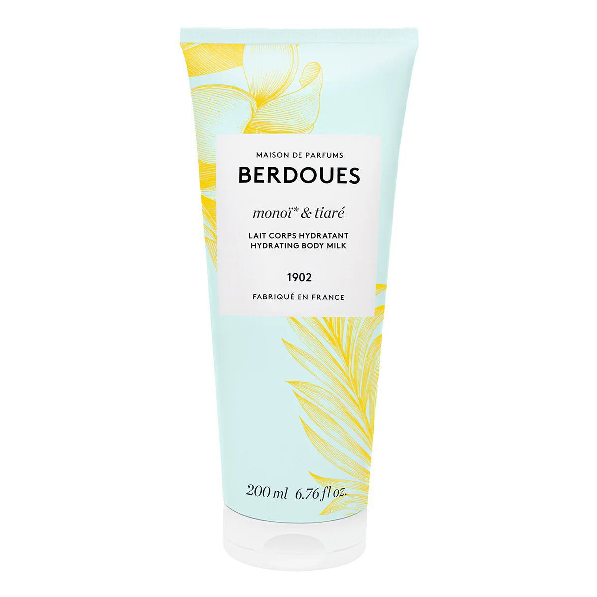 Parfums Berdoues, Monoi & Tiare, Hydrating, Body Milk, 200 ml