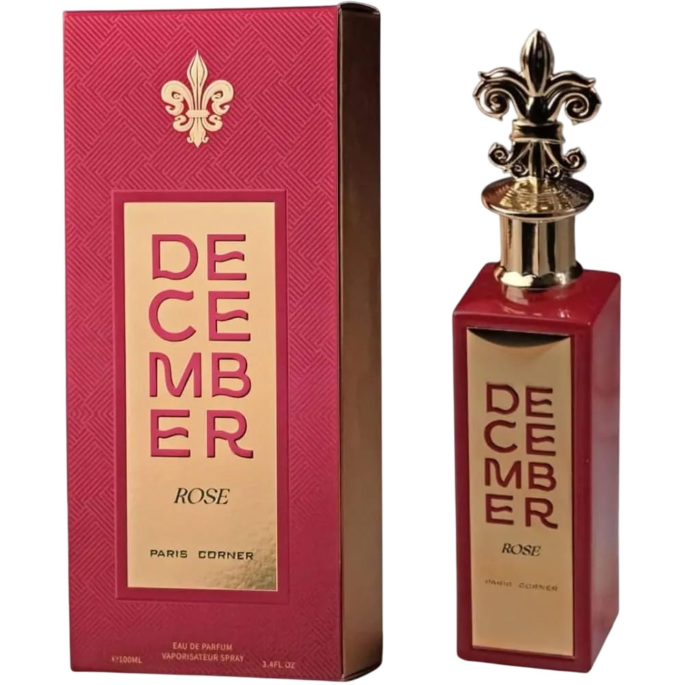 Paris Corner, December Rose, Eau De Parfum, Unisex, 100 ml