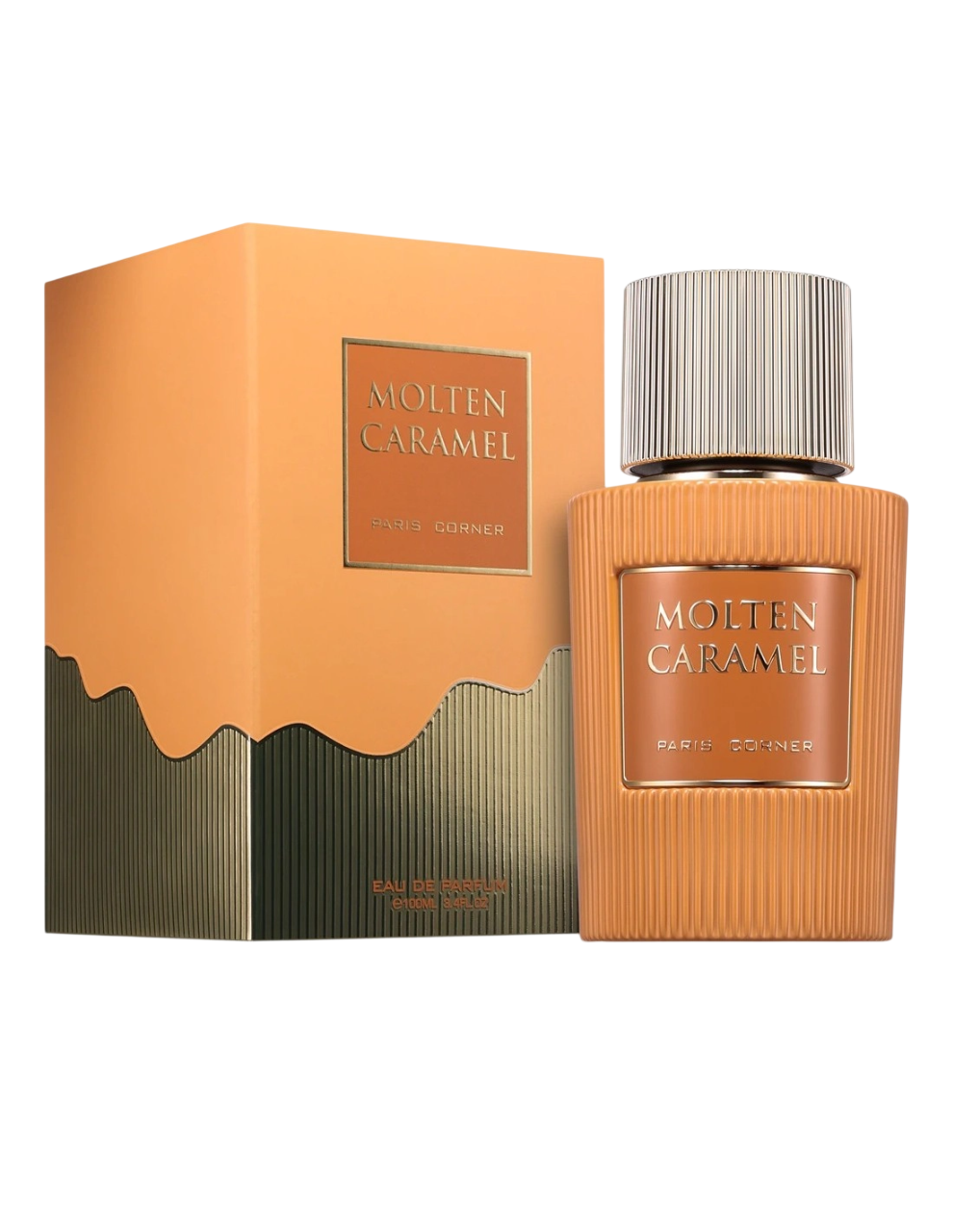 Paris Corner, Molten Caramel, Eau De Parfum, Unisex, 100 ml