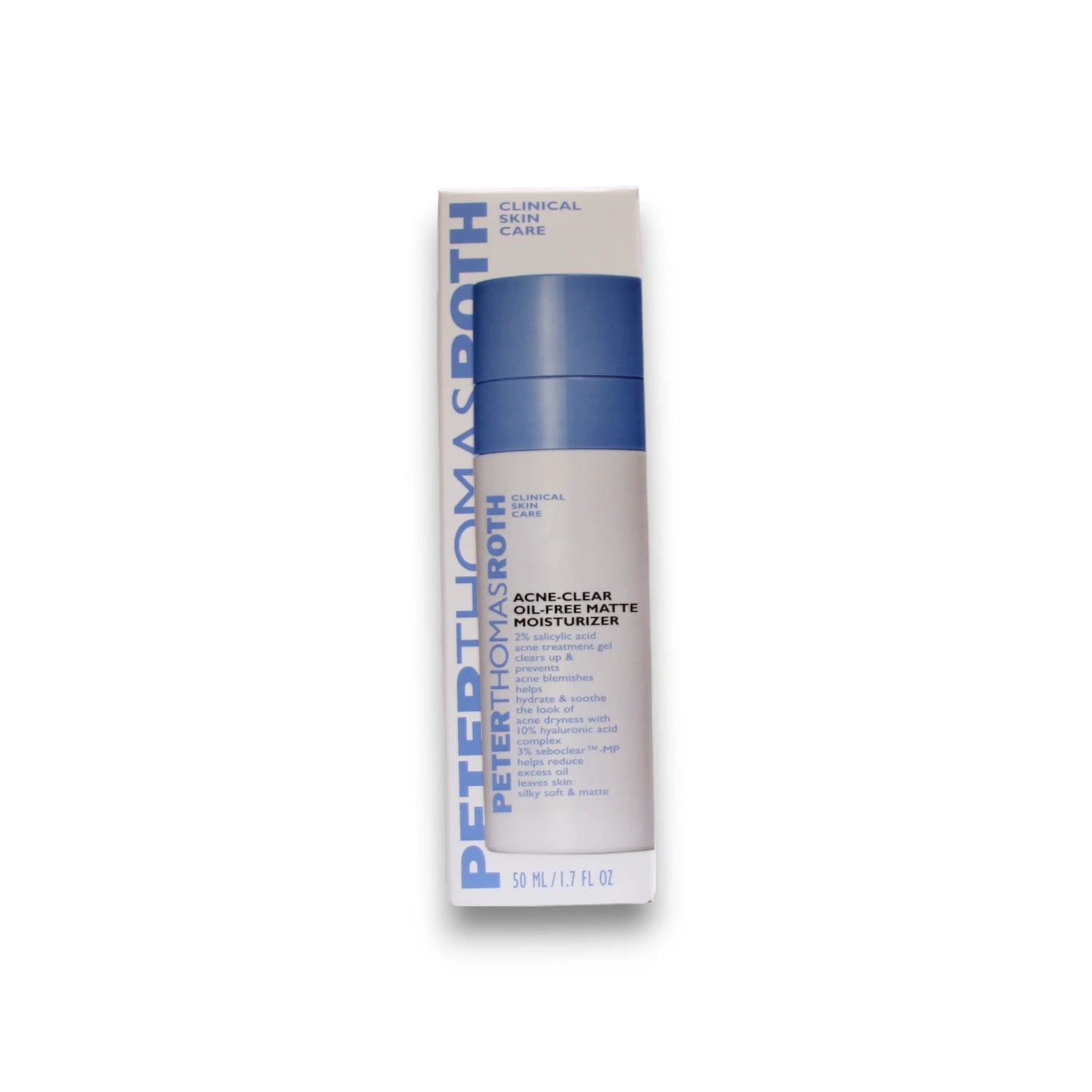 Peter Thomas Roth, Acne-Clear, Oil-Free, Hydrating & Repairing, Gel, For Face, 50 ml