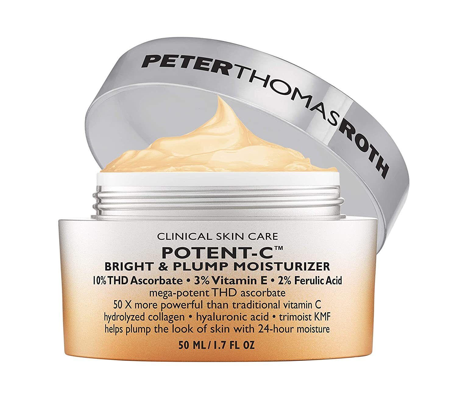 Peter Thomas Roth, Potent-C, Vitamin E, Moisturizing, Day, Cream, For Face, 50 ml