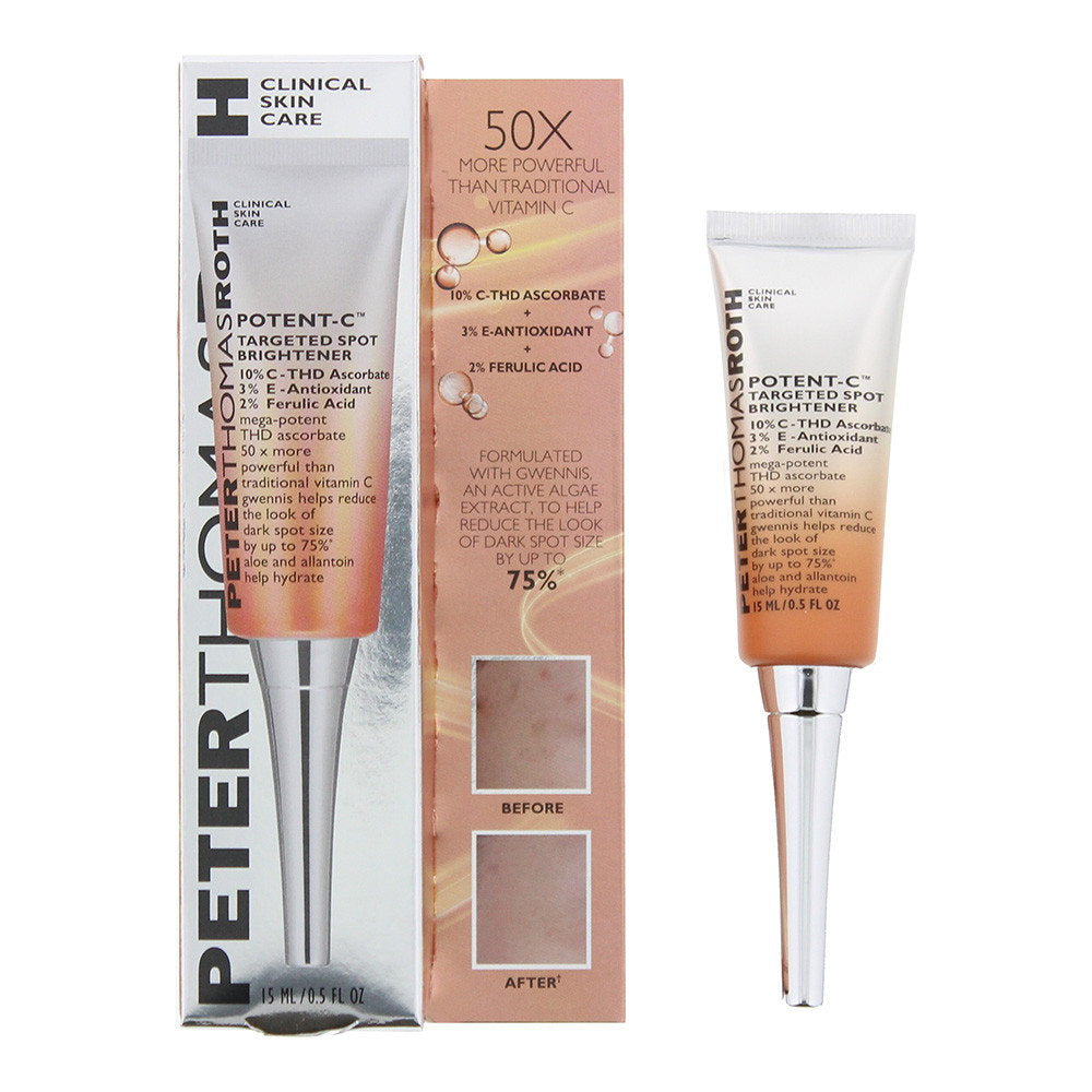 Peter Thomas Roth, Potent-C, Vitamin C, Anti Spot, Local Treatment Cream, For Spots and Pigments, For Face, 15 ml