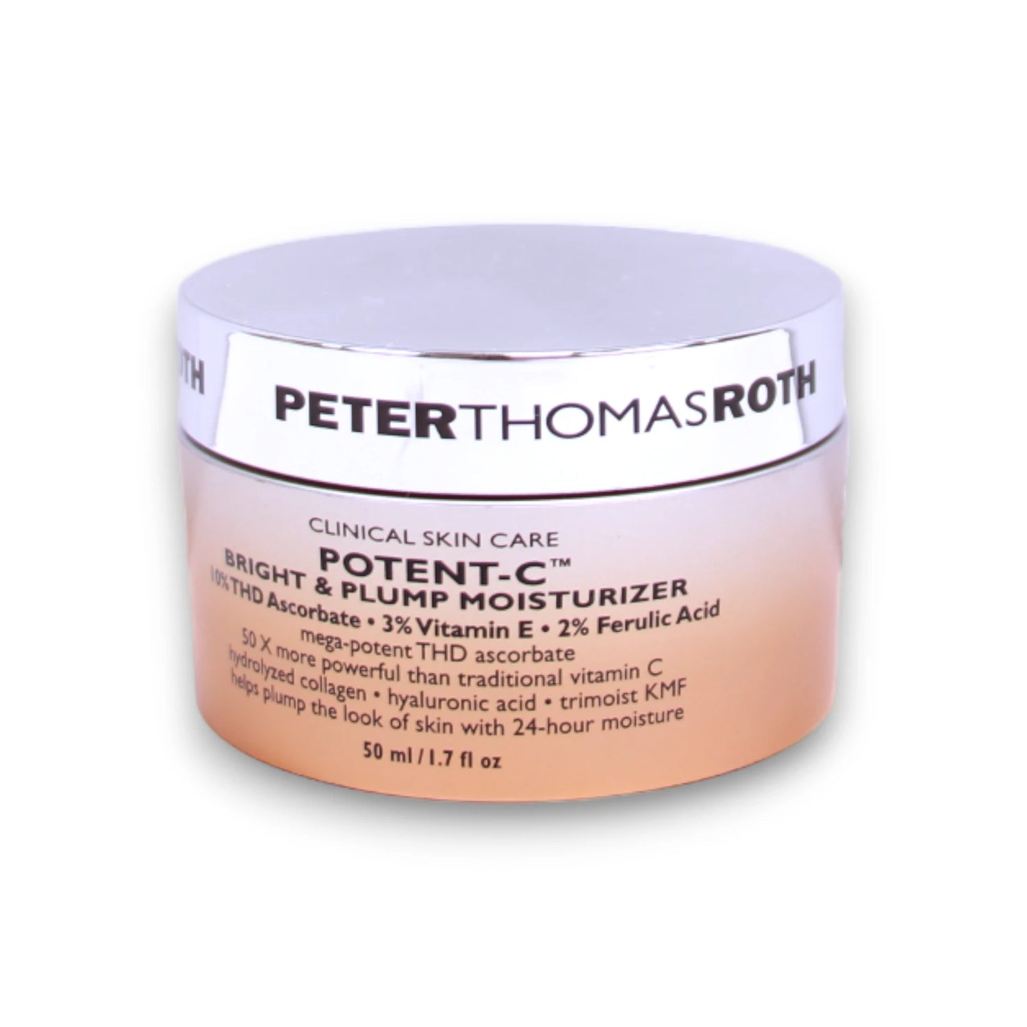 Peter Thomas Roth, Potent-C, Vitamin E, Moisturizing, Day, Cream, For Face, 50 ml