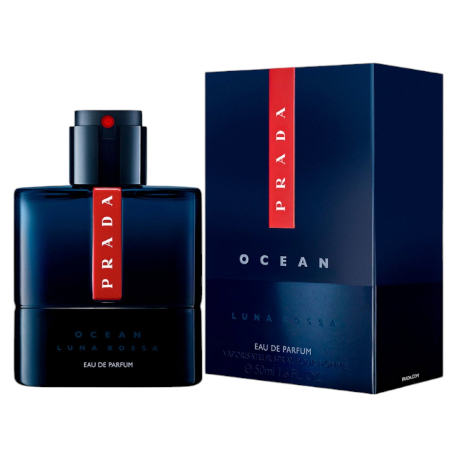 Prada, Luna Rossa Ocean, Eau De Parfum, For Men, 50 ml