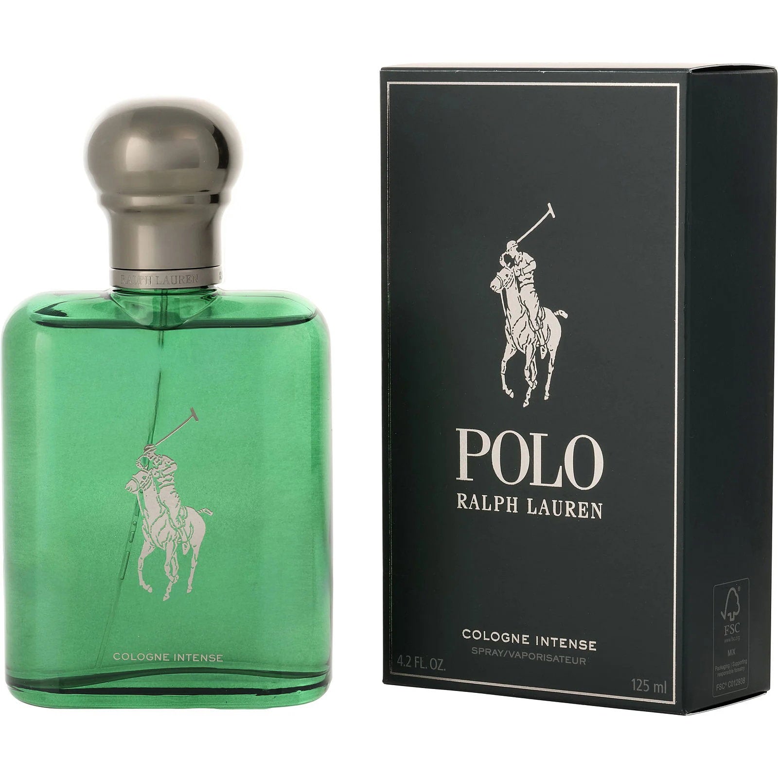 Ralph Lauren, Polo Cologne Intense, Eau De Cologne, For Men, 125 ml