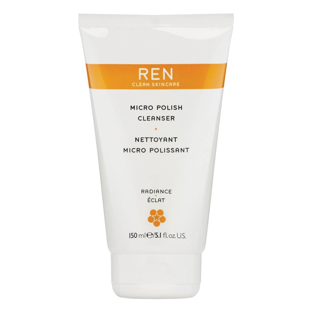 Ren, Micro Polish, Shinning, Cleansing Gel, For Face, 150 ml *Tester