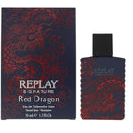Replay, Signature Red Dragon, Eau De Toilette, For Men, 50 ml