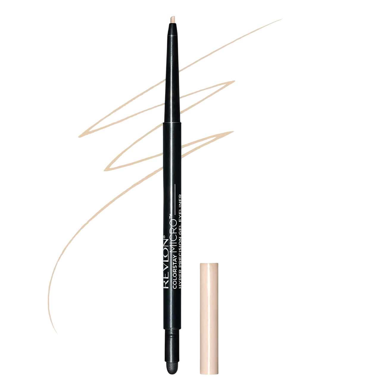 Revlon, ColorStay Micro Hyper, Gel, Gel Pencil Eyeliner, 216, Beige, 0.23 g