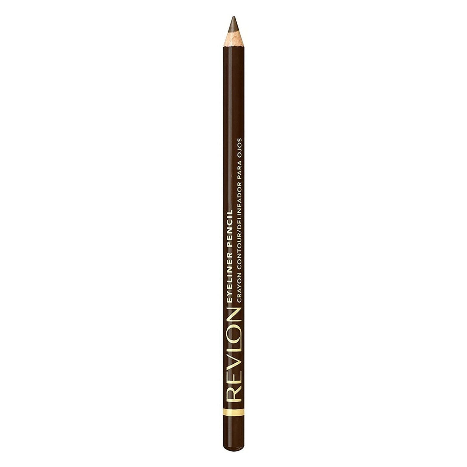Revlon, Dipped End, Blending, Gel Pencil Eyeliner, 02, Earth Brown, 1.49 g