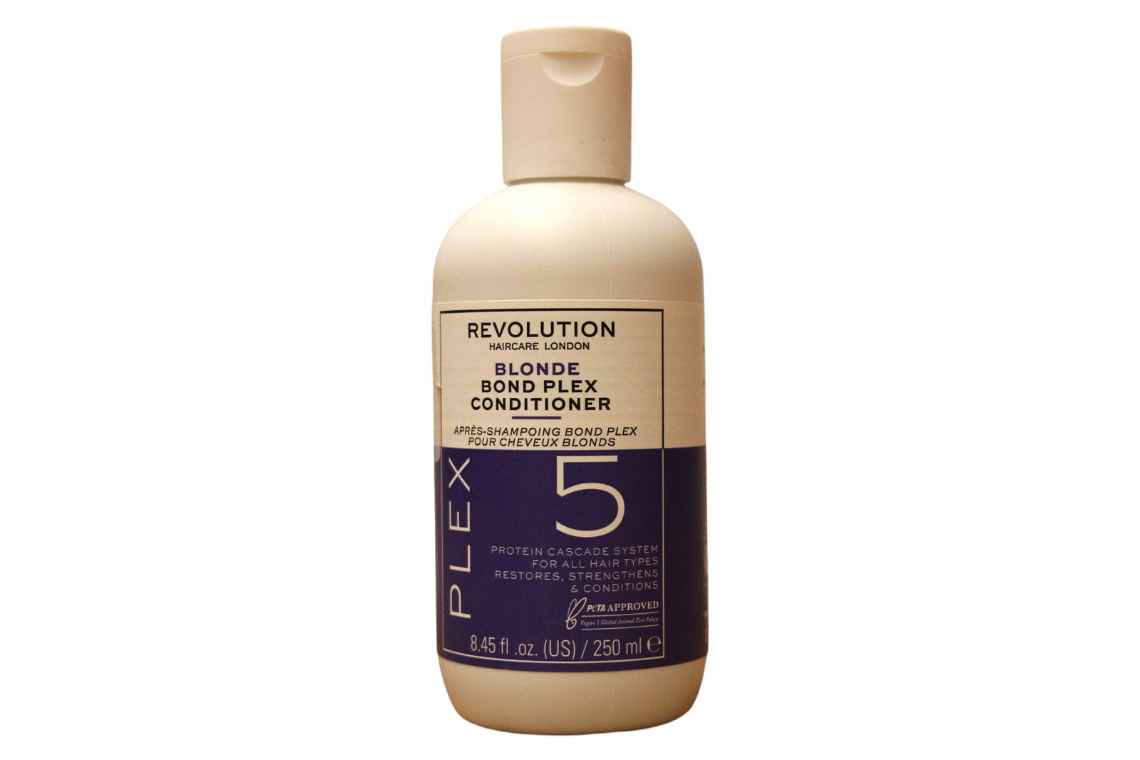 Revolution Haircare, Bond Plex 5, Hair Conditioner, For Neutralisation Of Yellow Tones, 250 ml