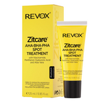 Revox B77, Zitcare, AHA/BHA/PHA, Anti-Blemish, Local Treatment Cream, For Acne And Blemishes, For Face, 25 ml