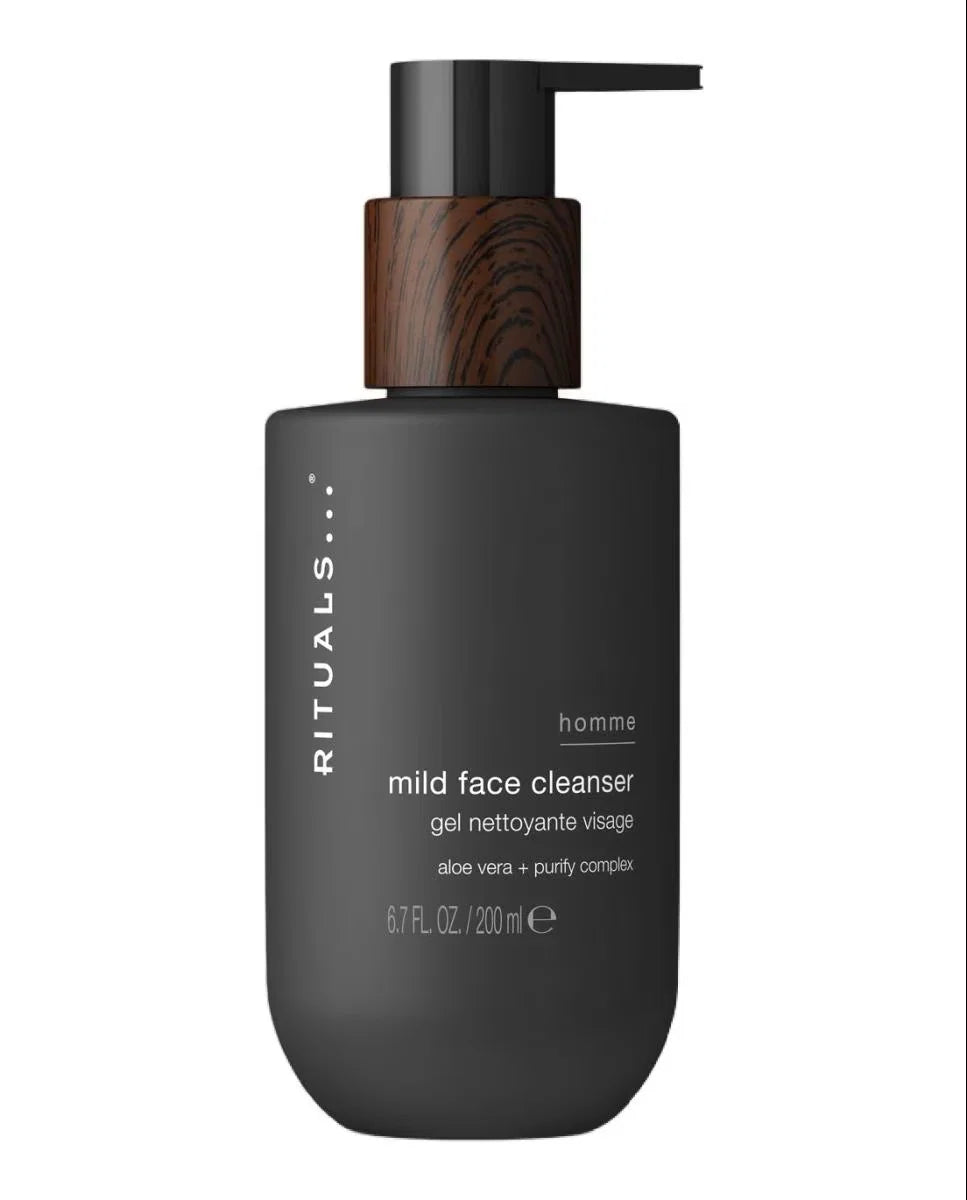 Rituals Homme mild ansigtsrens med aloe vera + Purify Complex 200 ml