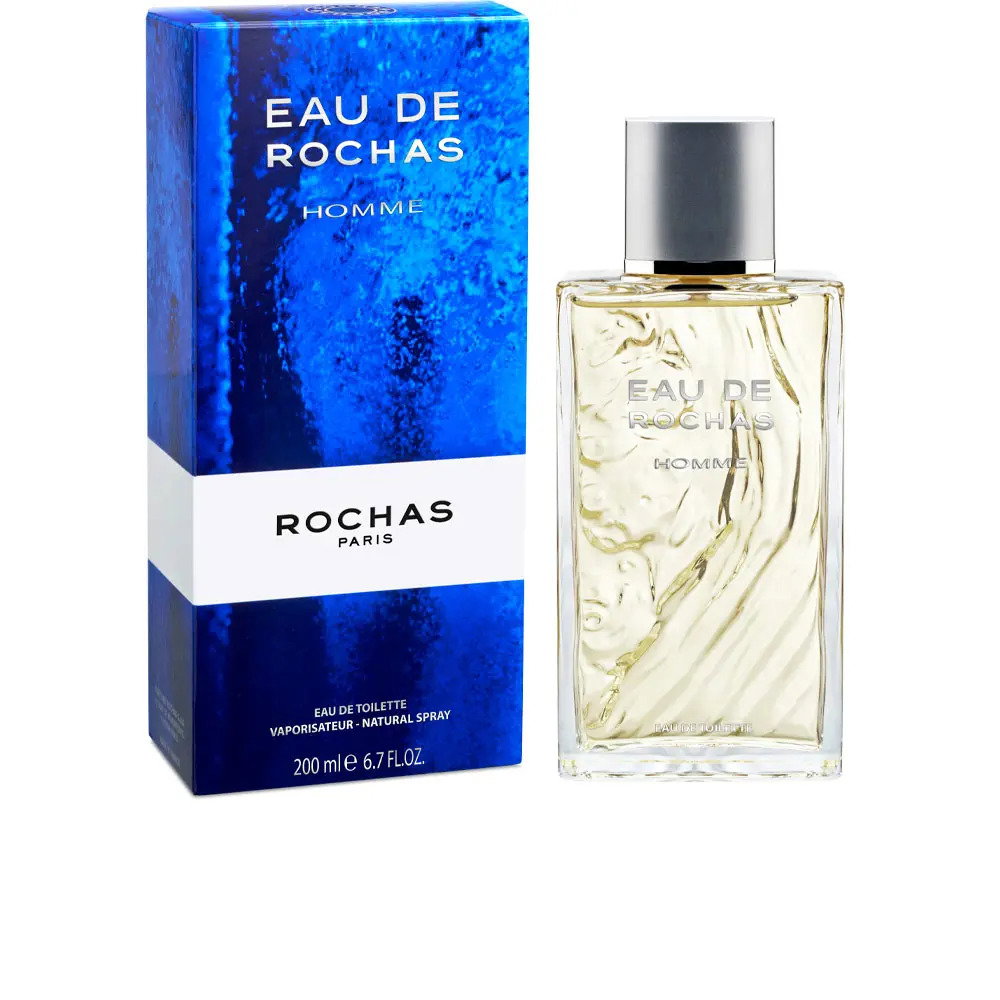 Rochas, Eau De Rochas, Eau De Toilette, For Men, 200 ml