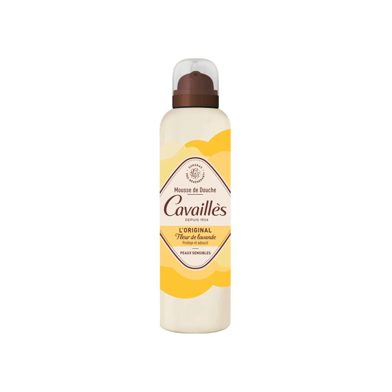 Roge Cavailles, L'Original, Lavander, Cleansing, Shower Mousse, 200 ml