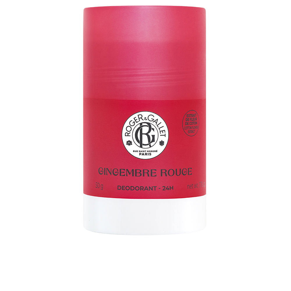 Roger & Gallet, Gingembre Rouge, 24h Protection, Deodorant Stick, For Women, 50 g