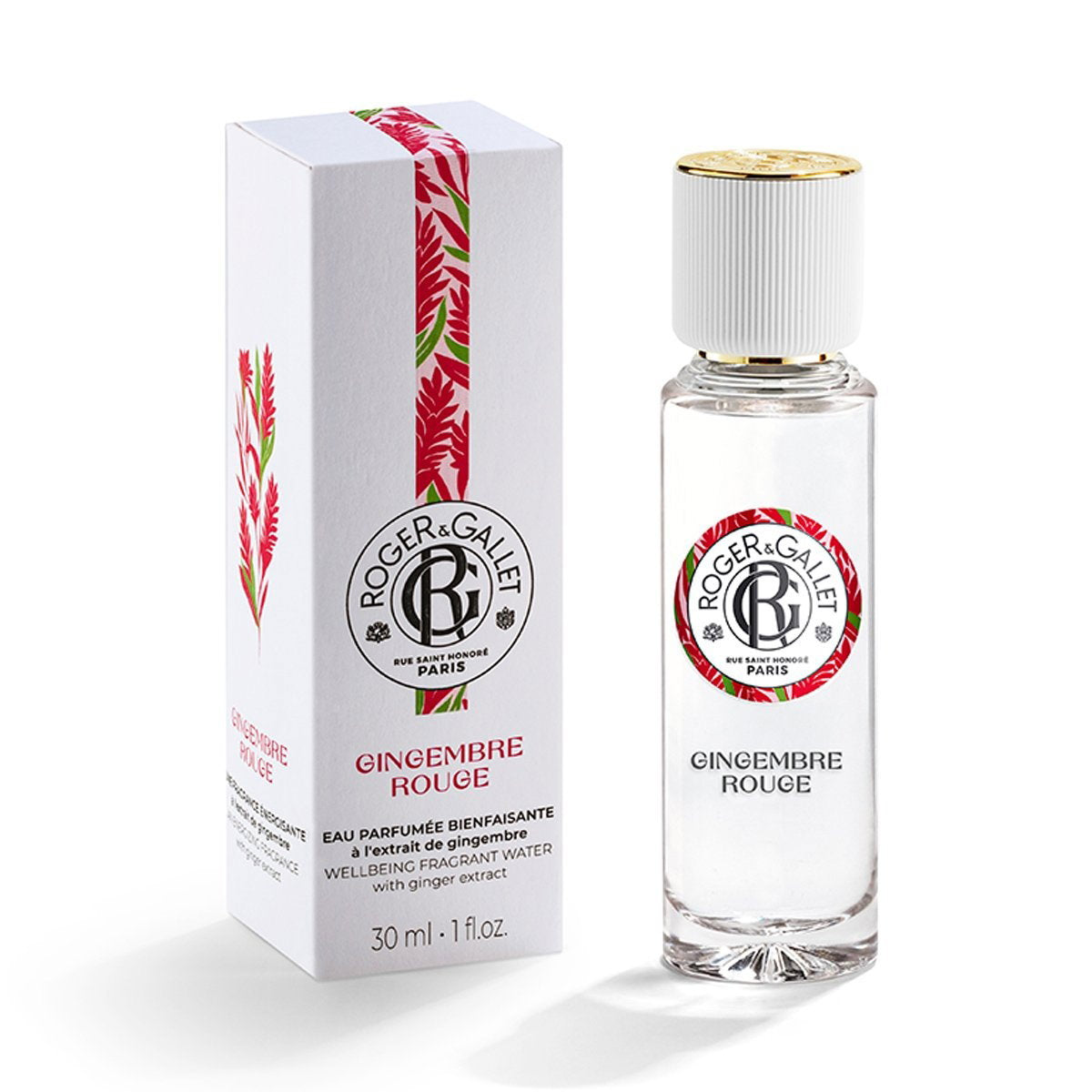 Roger & Gallet, Gingembre Rouge, Fragrance Water, Body, 30 ml